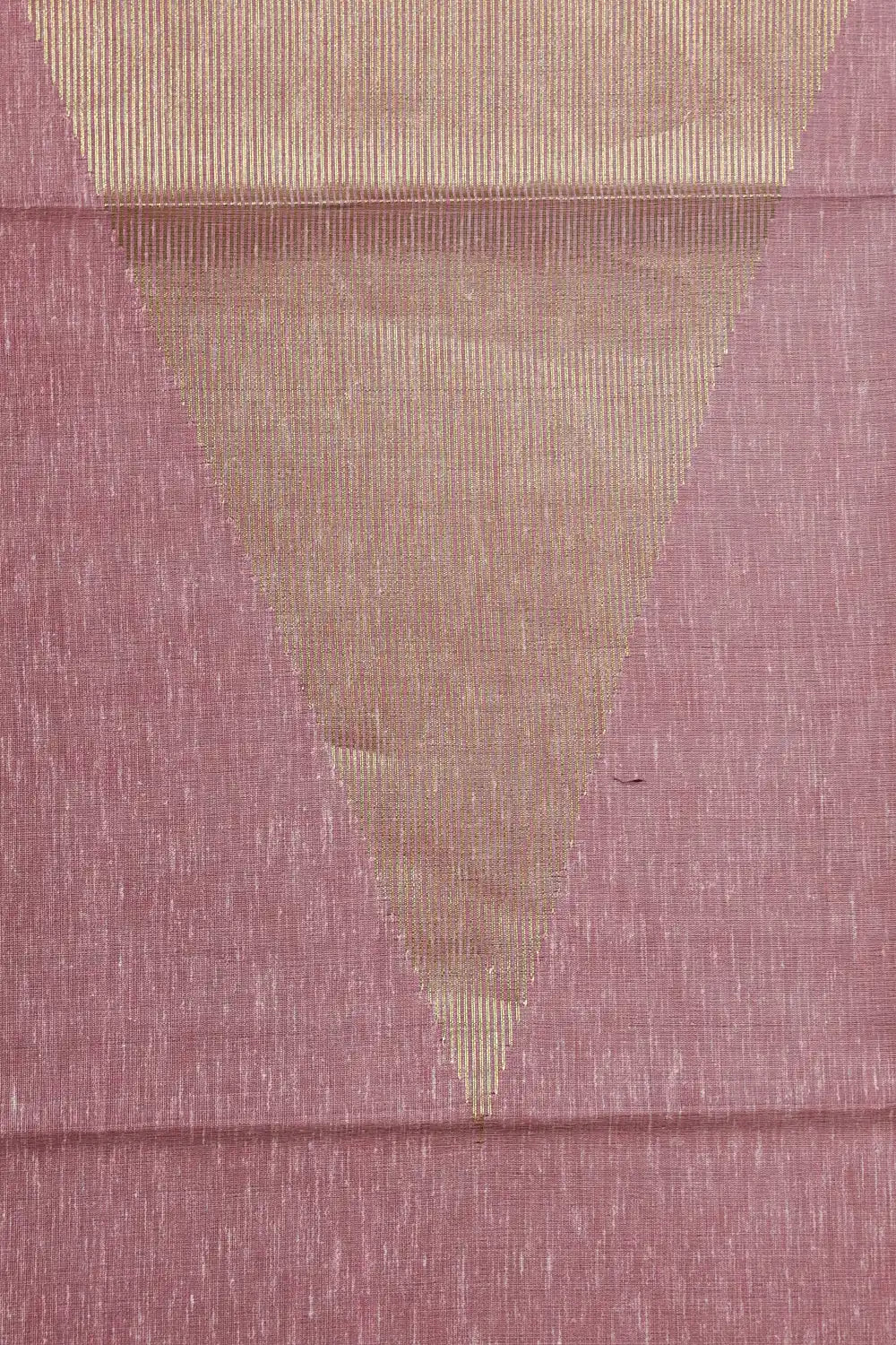 Onion Pink And Moss Green Semi Linen Saree