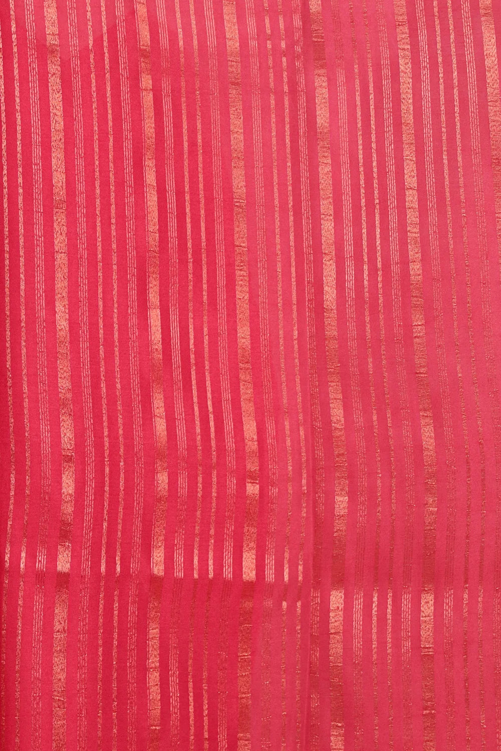 Dark Pink Chiffon Saree