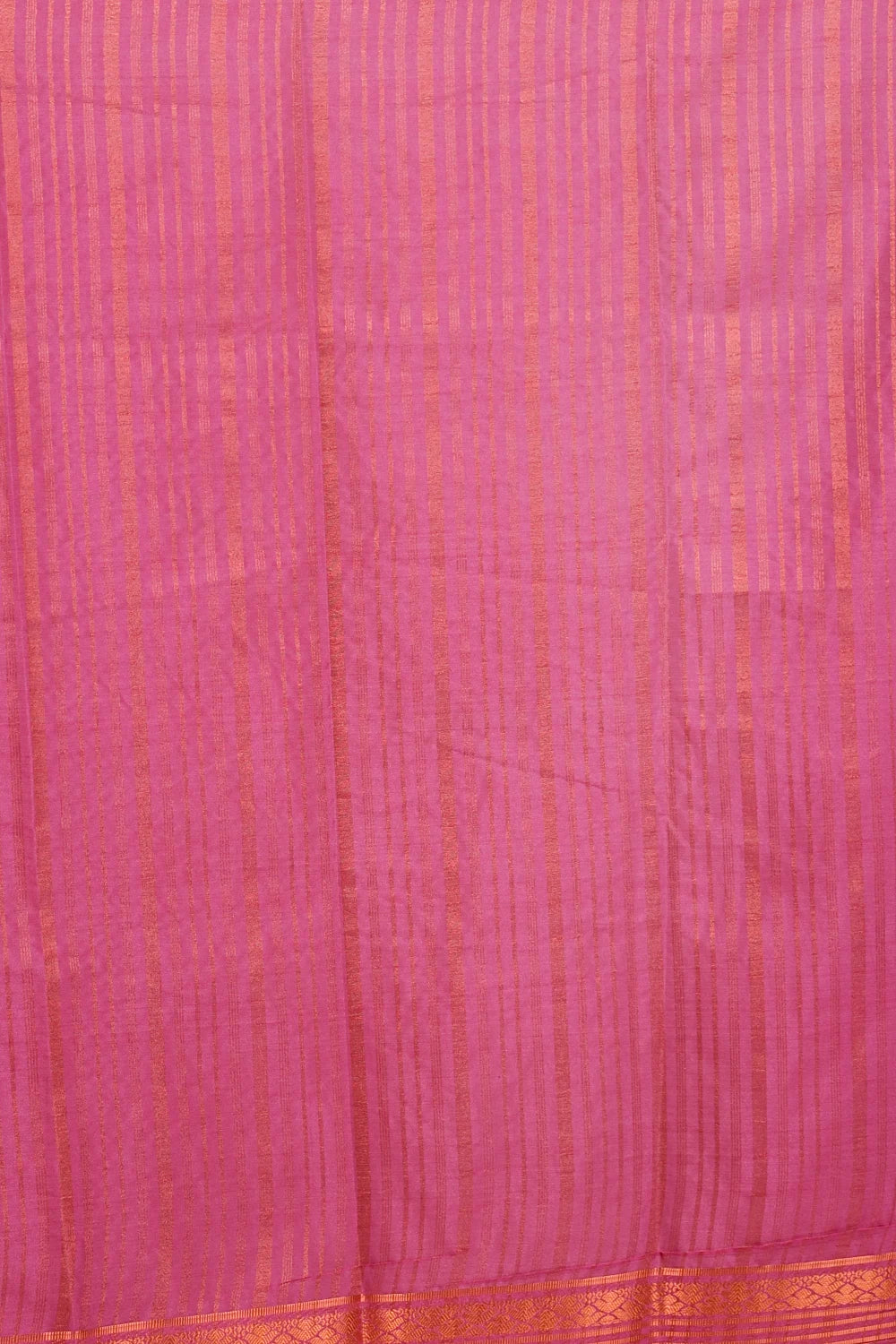 Onion Pink Cotton Silk Saree