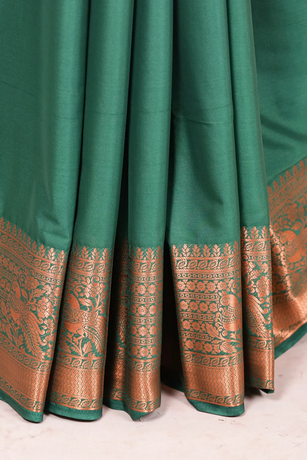 Green Mysore Silk Saree