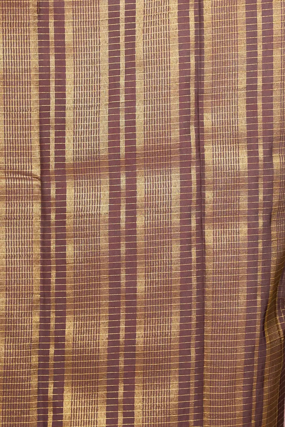 Coffee Brown Semi Banarasi Saree