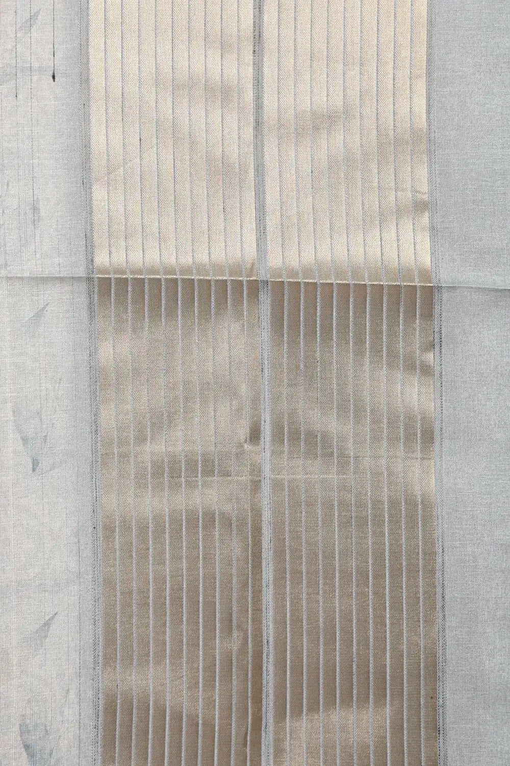 Pastel Blue Semi Tussar Saree