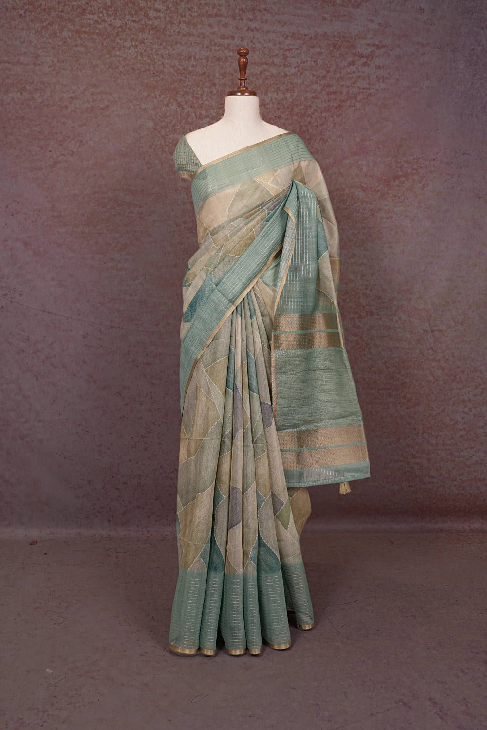 Multi Colors Cotton Saree