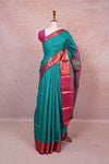 Green Semi Silk Saree - Seematti