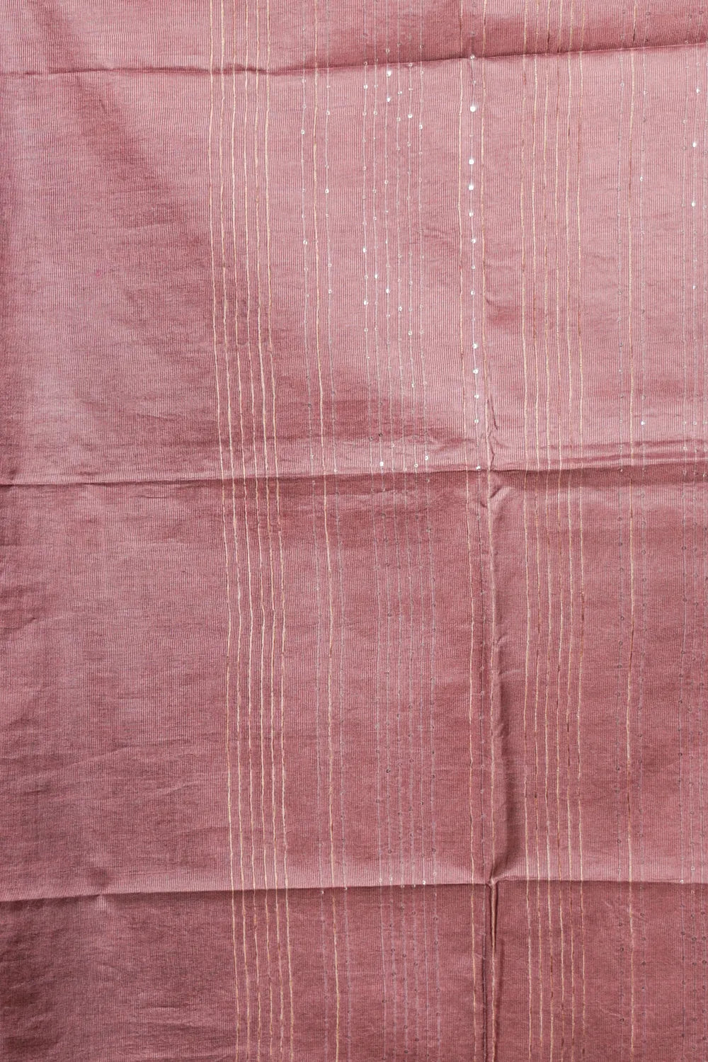 Chocolate Color Semi Tussar Saree