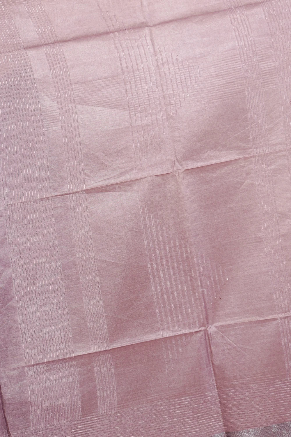 Lavender Semi Tussar Saree