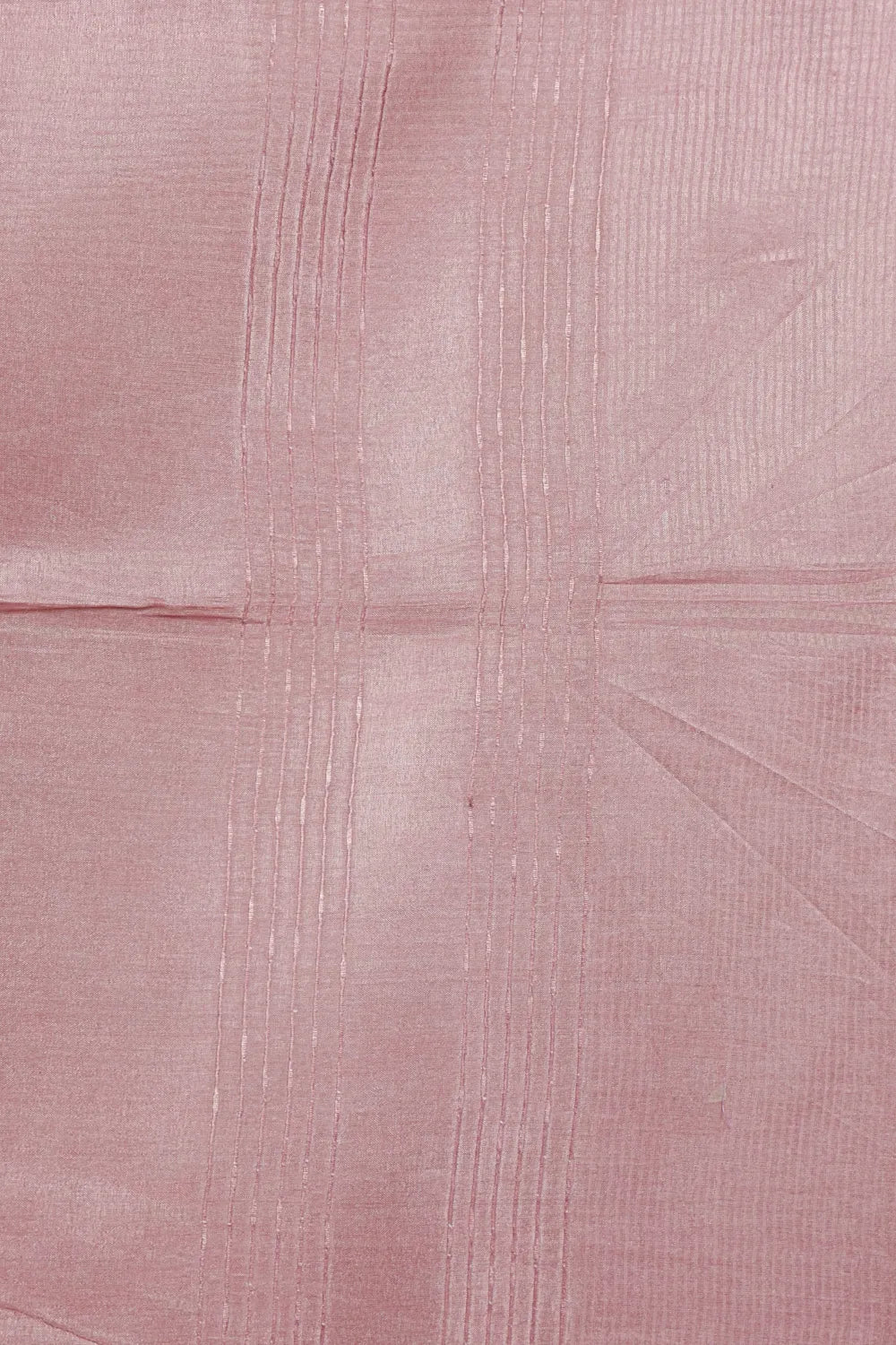 Onion Pink Tussar Silk Saree