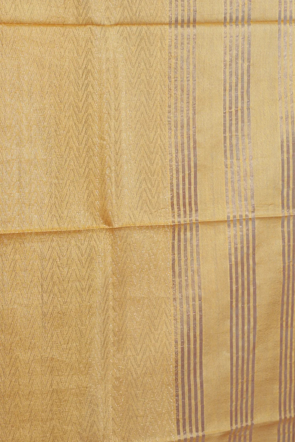 Yellow Semi Silk Saree