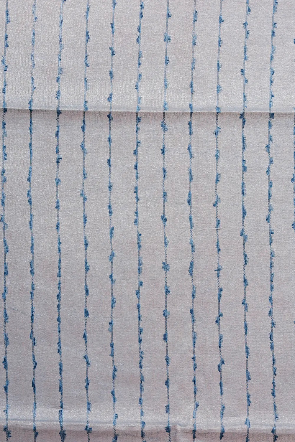 Light Blue Semi Tussar Saree