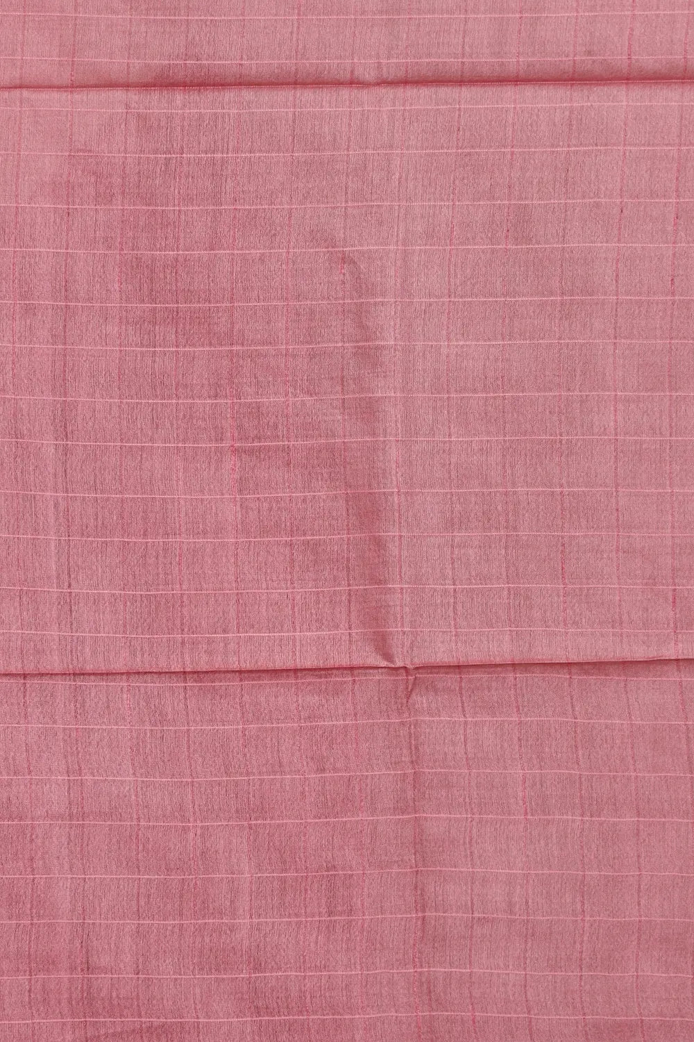 Baby Pink Semi Tussar Saree