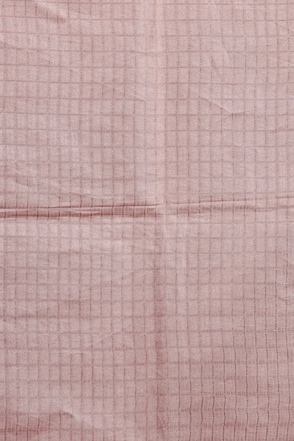 Pinkish Grey Semi Tussar Saree