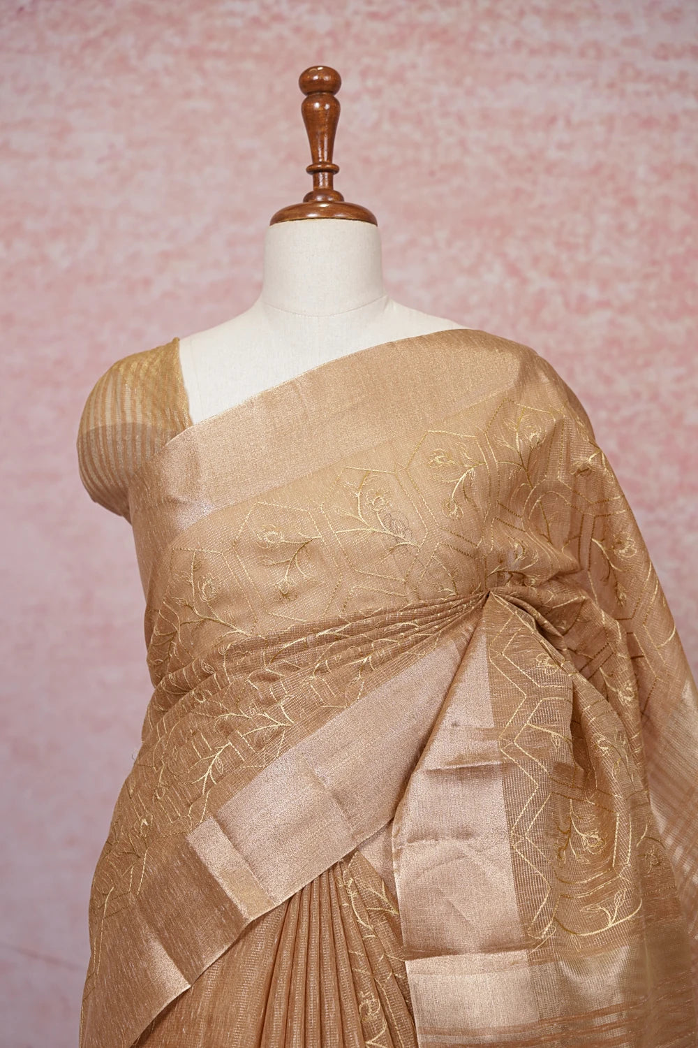 Gold Net Kota Saree