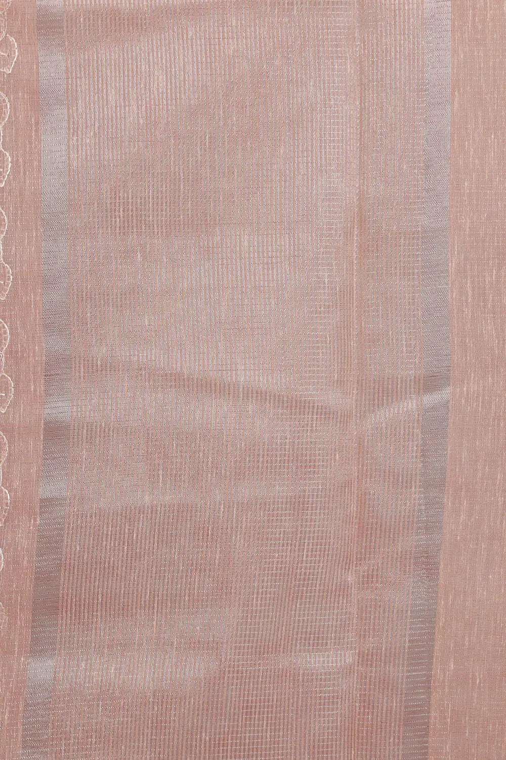 Light Orange Kota Saree