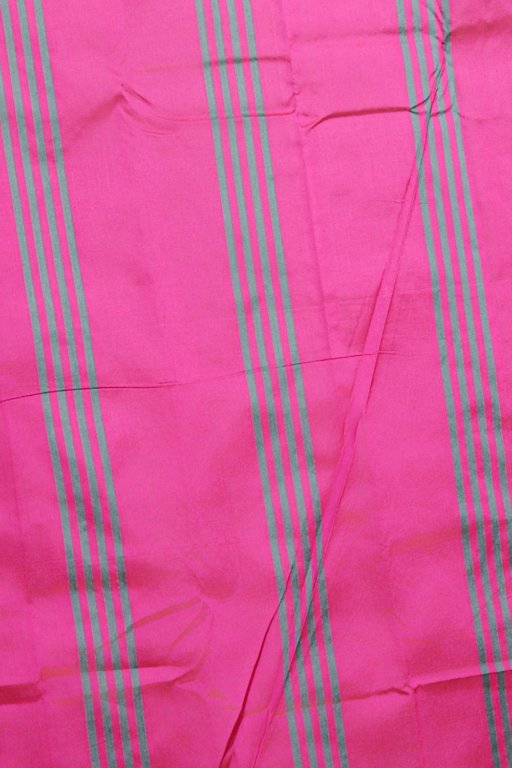 Semi silk saree pink border fabric texture, gold stripe