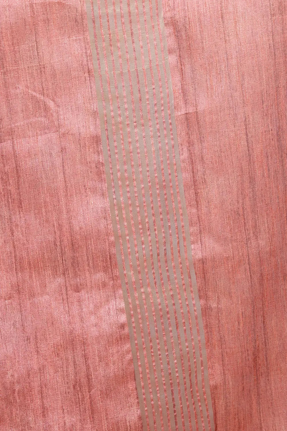 Powder Blue Semi Jute Saree