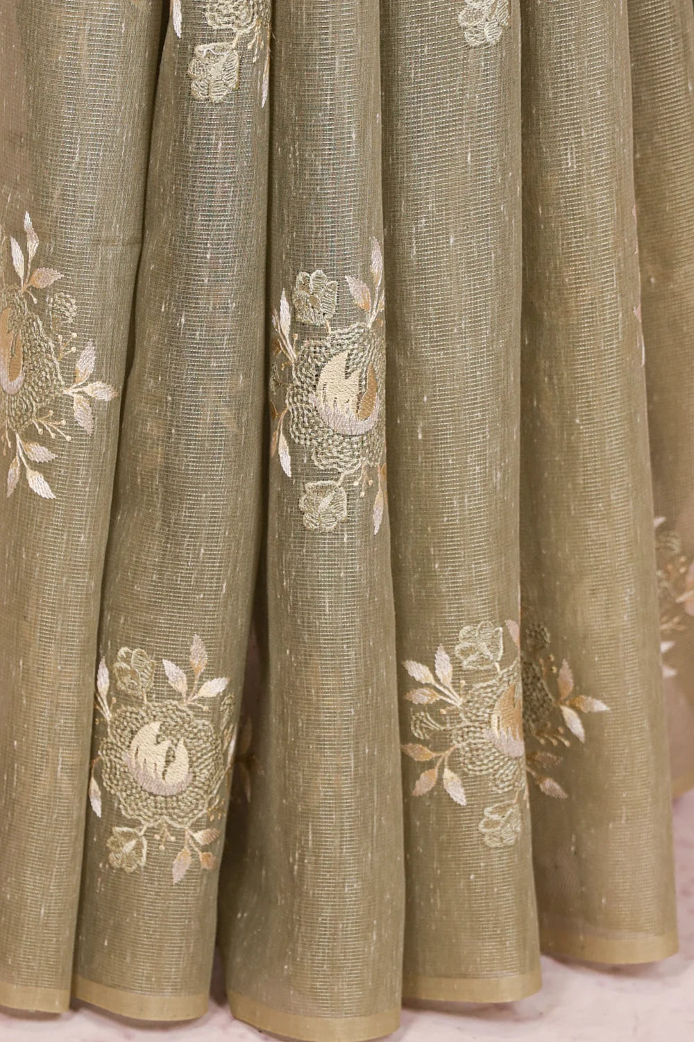 Chikku Color Kota Saree