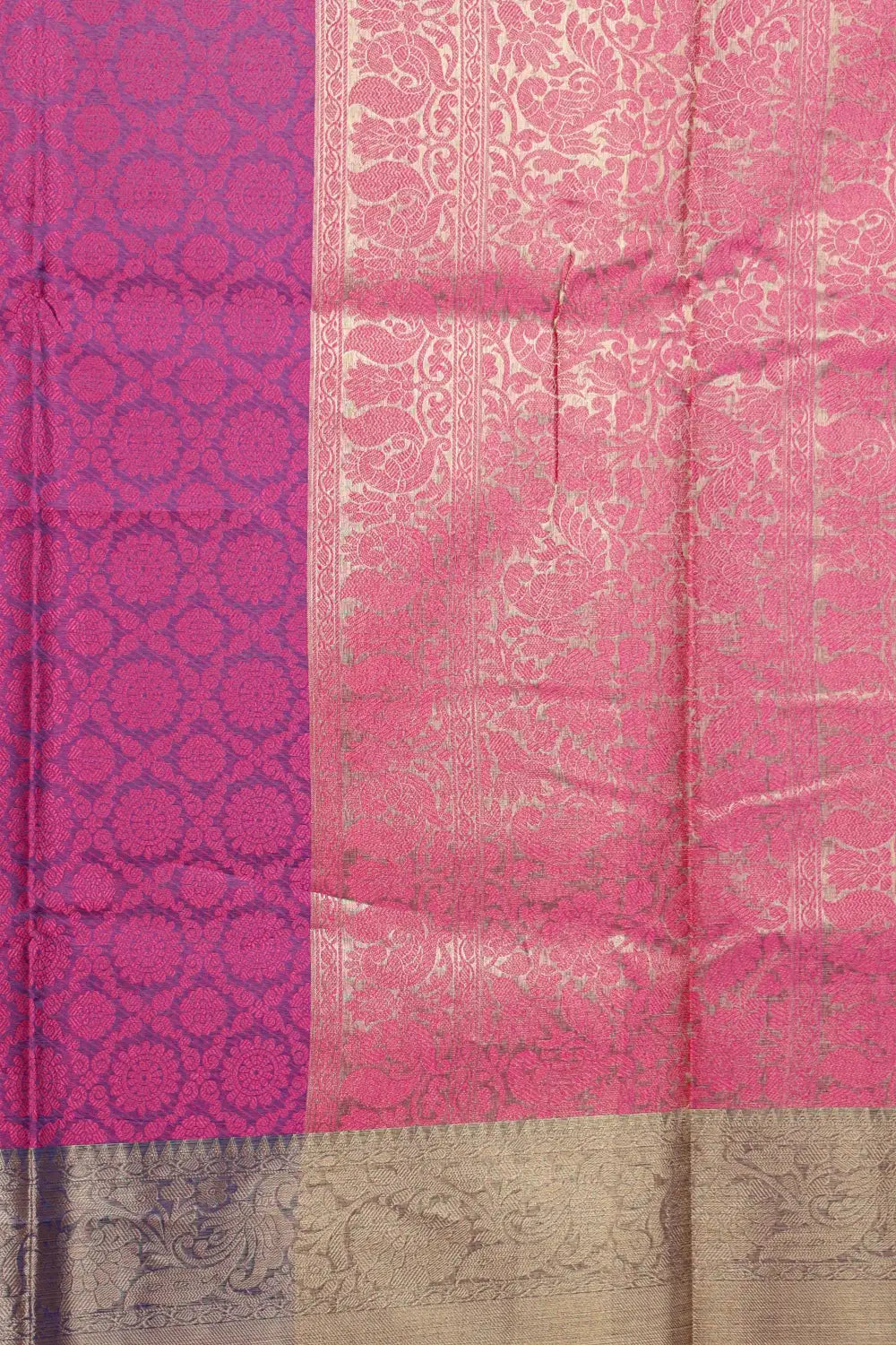 Blue Semi Silk Saree