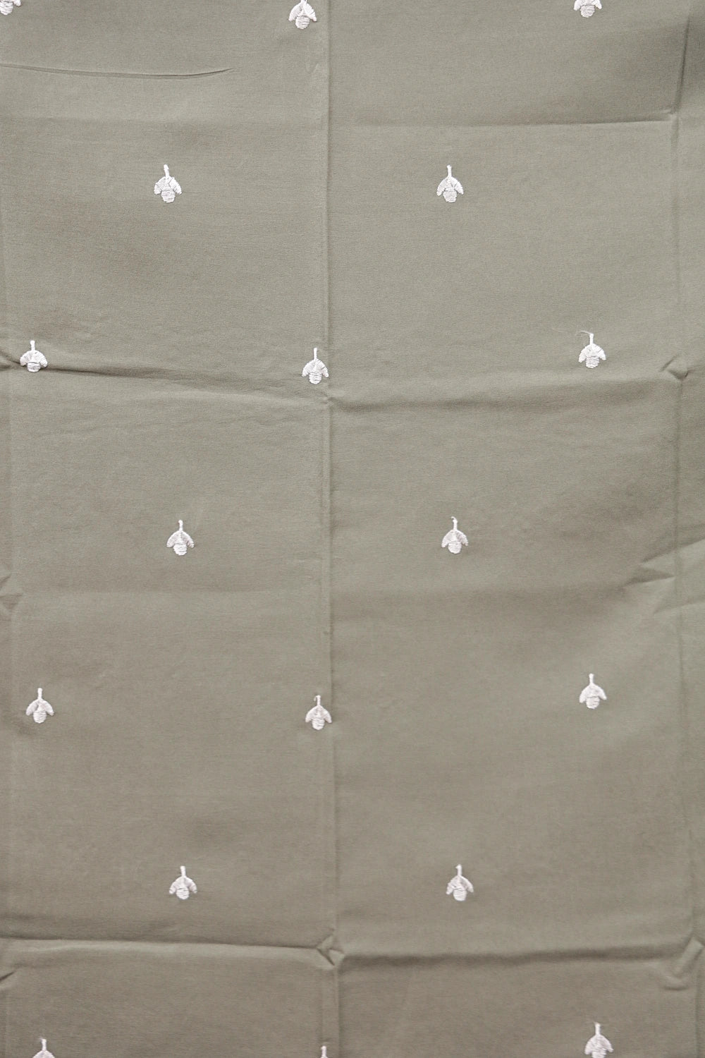 Sage Green Semi Silk Chungadi Print Un Stitched Material