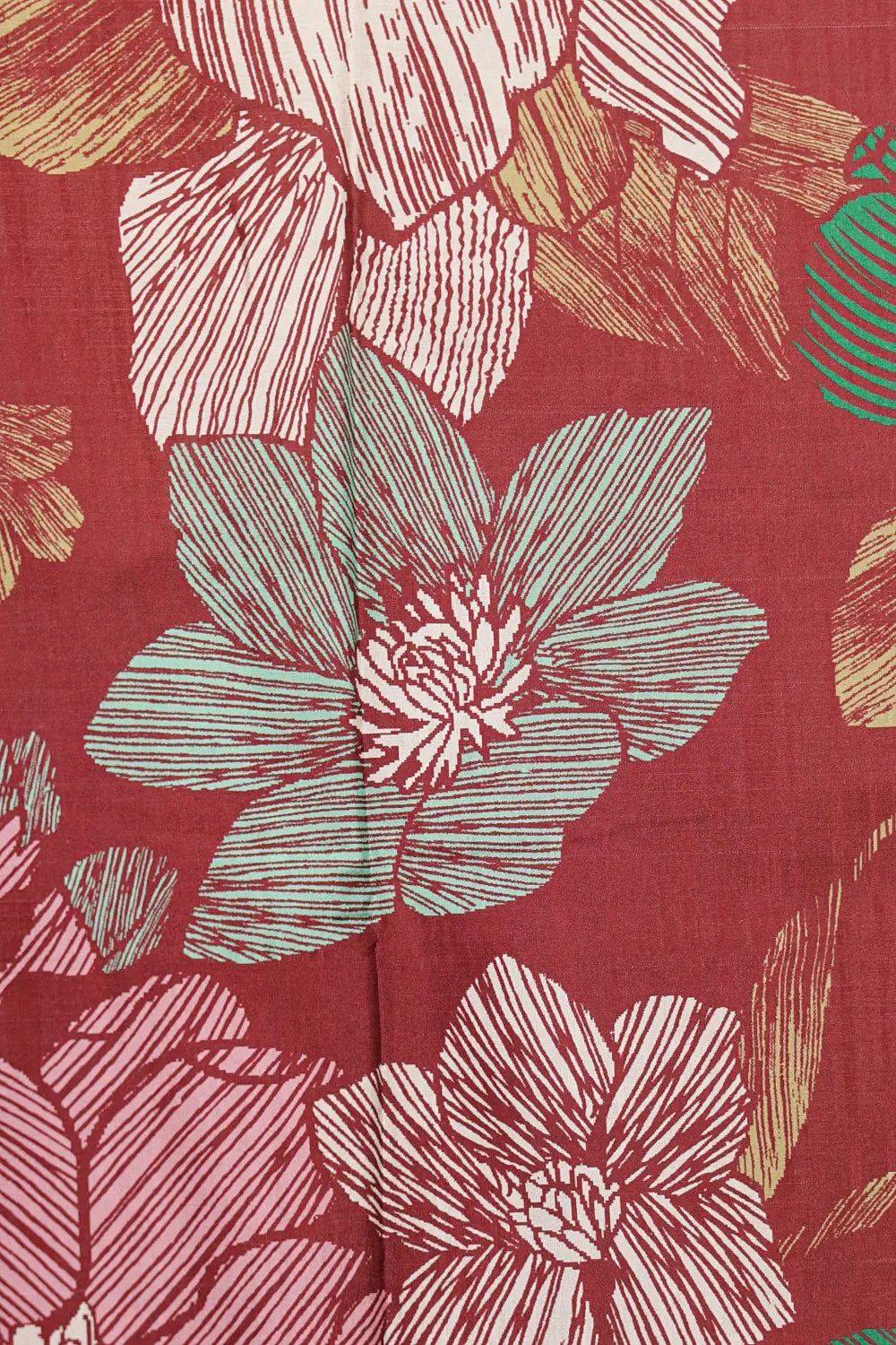 Maroon Semi Silk Saree - Seematti