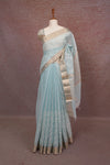 Powder Blue Tissue Kota Saree - Seematti