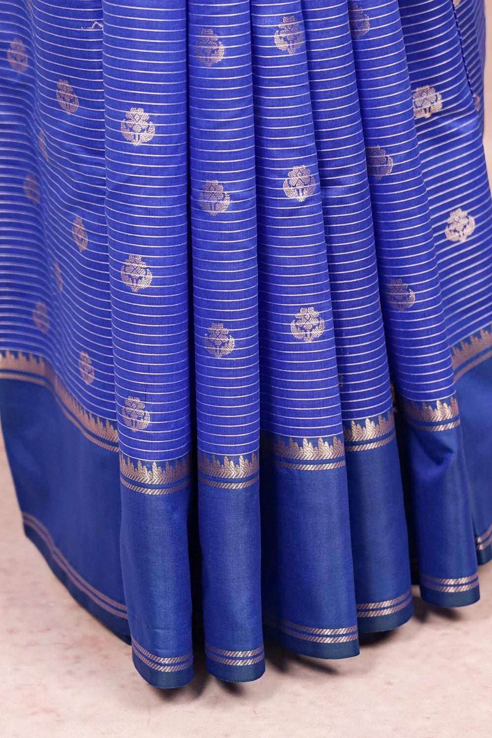 Royal Blue Art Silk Saree