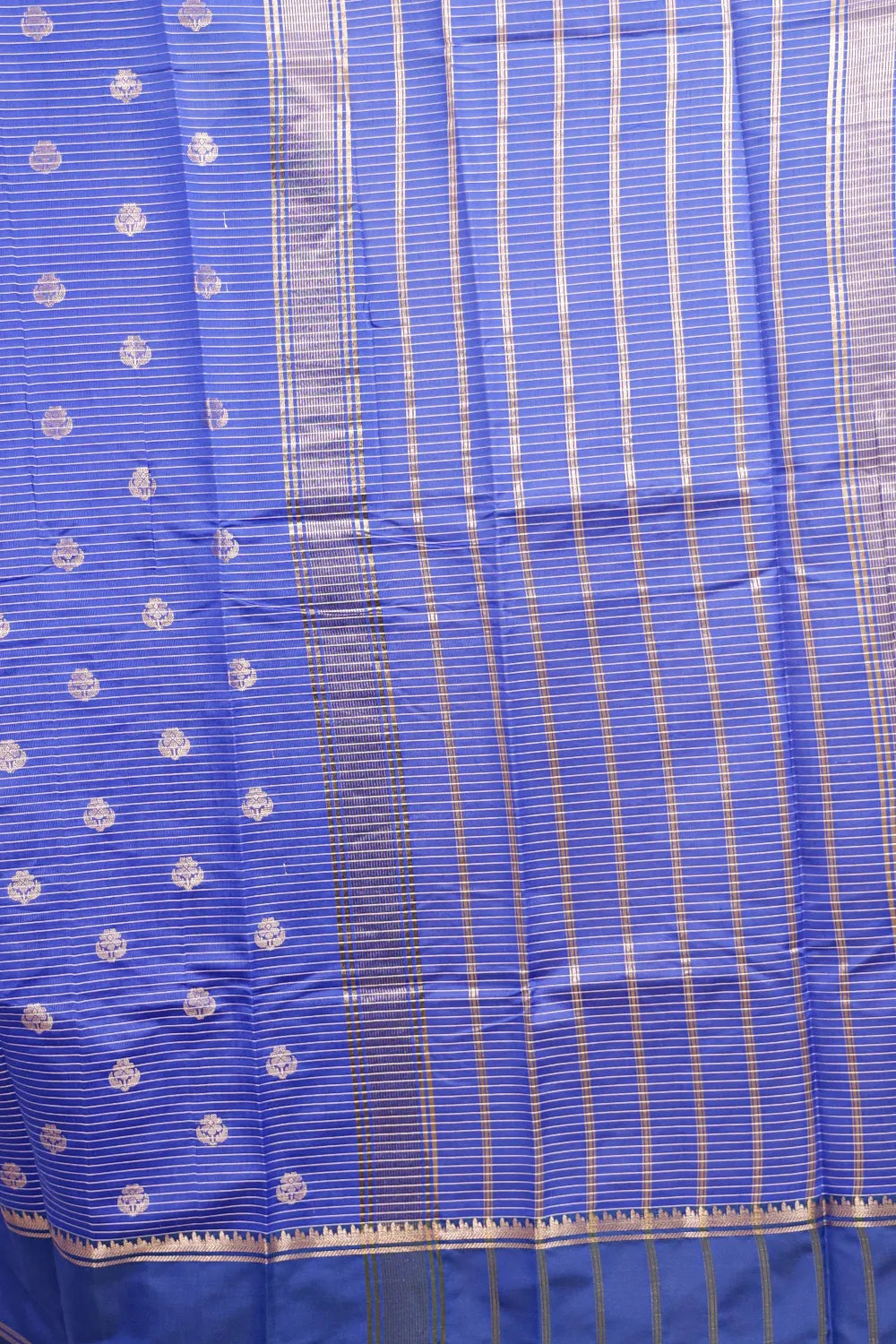 Royal Blue Art Silk Saree