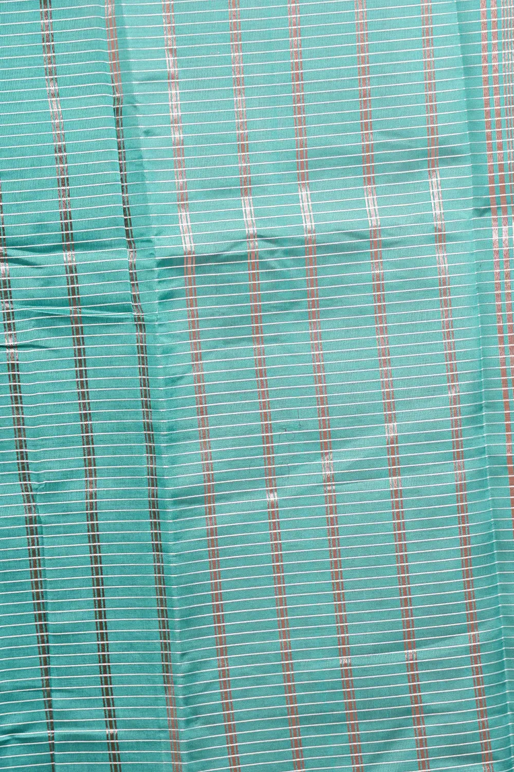 Peacock Green Art Silk Saree