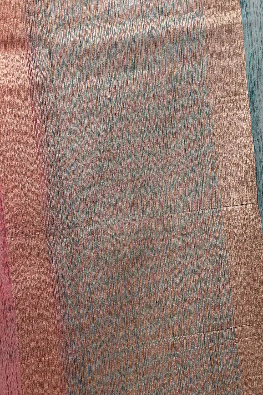 Dark Wine Semi Jute Saree