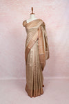 Gold Semi Tissue Saree - Seematti