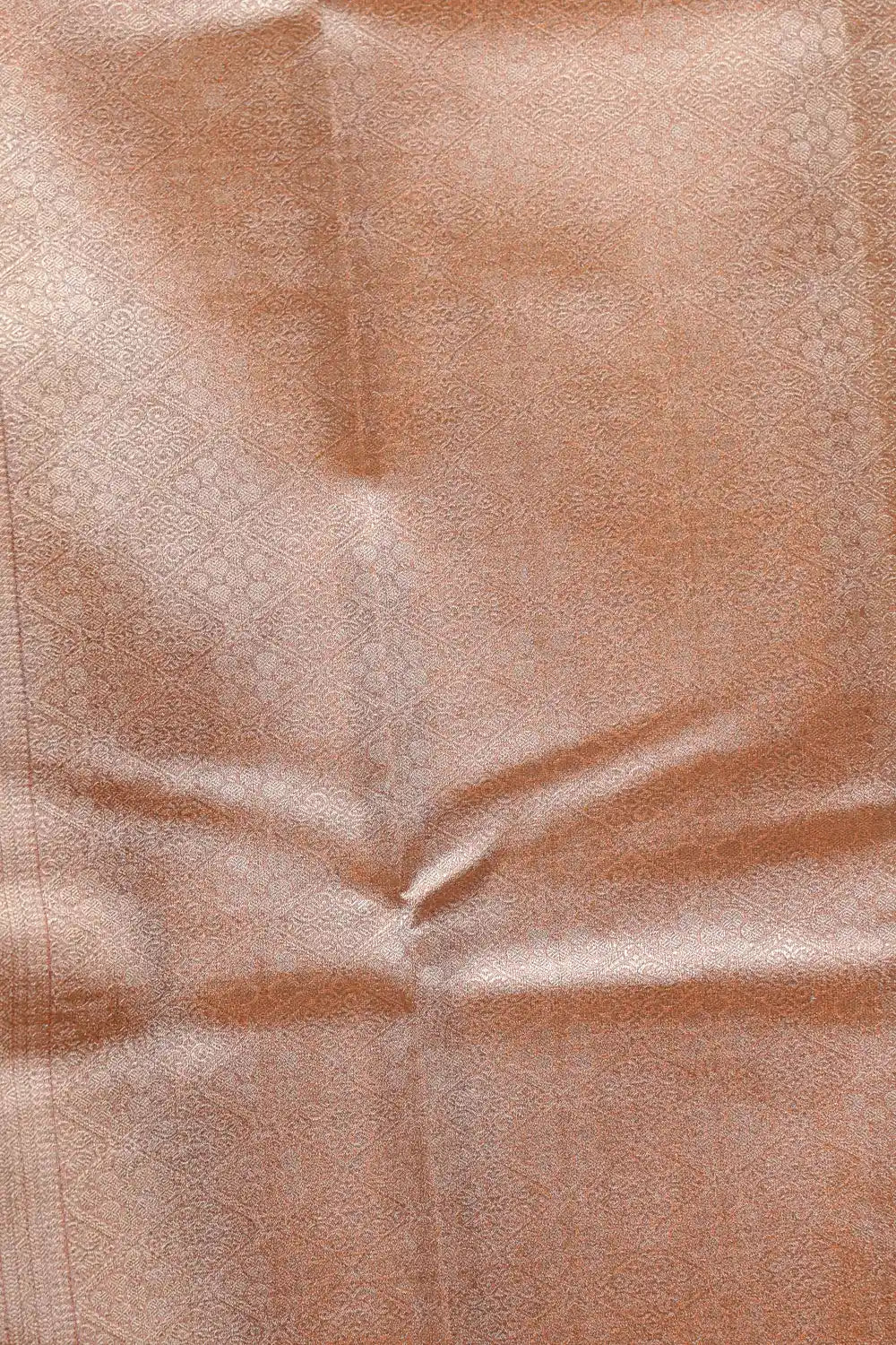 Copper Color Semi Tissue Saree