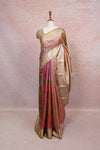 Copper Color Semi Tissue Saree - Seematti