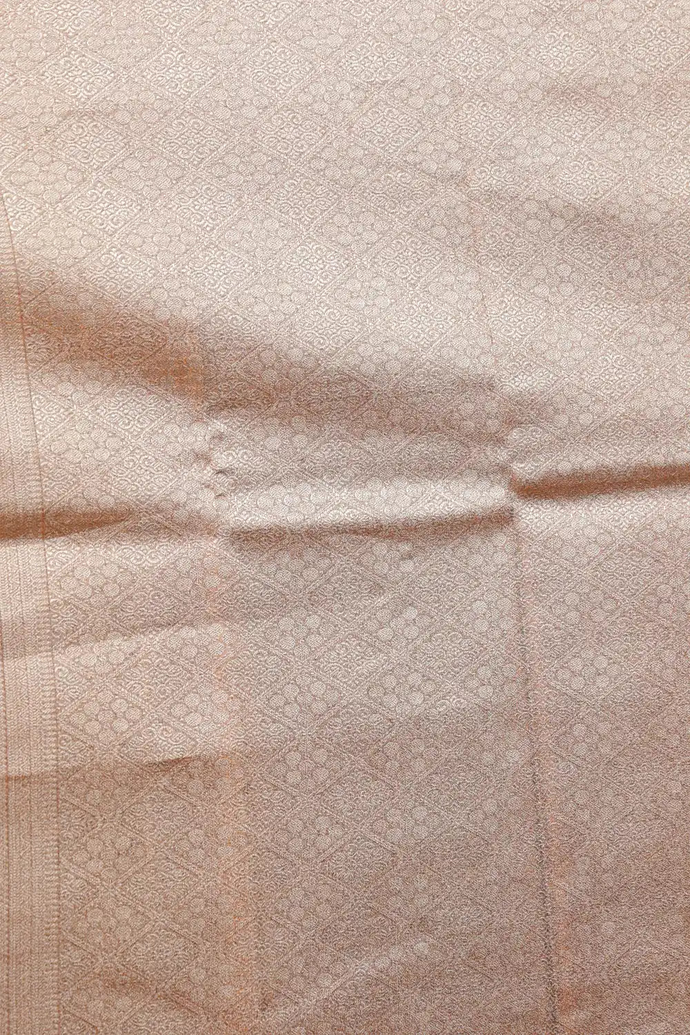 Copper Color Semi Tissue Saree