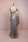 Light Blue Tissue Silk Saree - Seematti