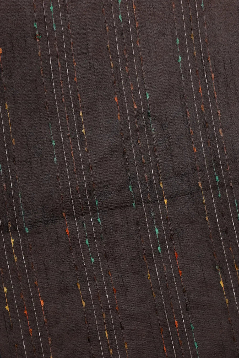 Blue Semi Jute Saree - Seematti