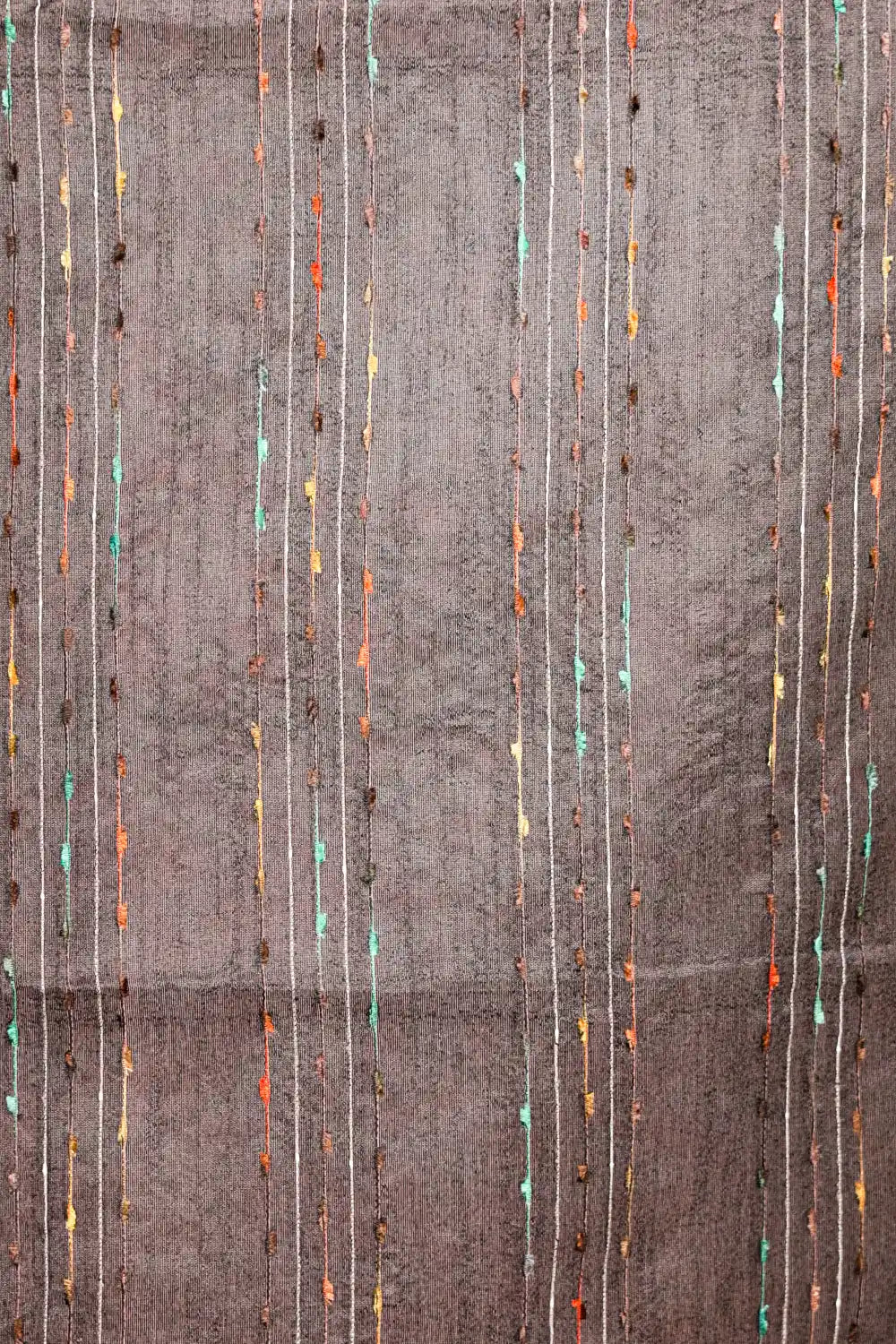 Dusty Rose Semi Jute Saree