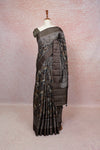 Brown Semi Tussar Saree