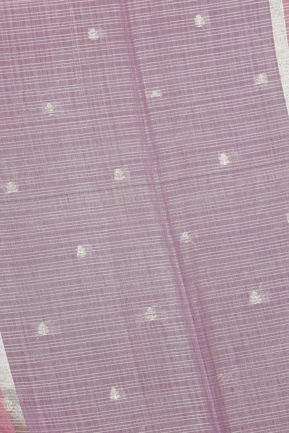 Pastel Pink Cotton Silk Saree