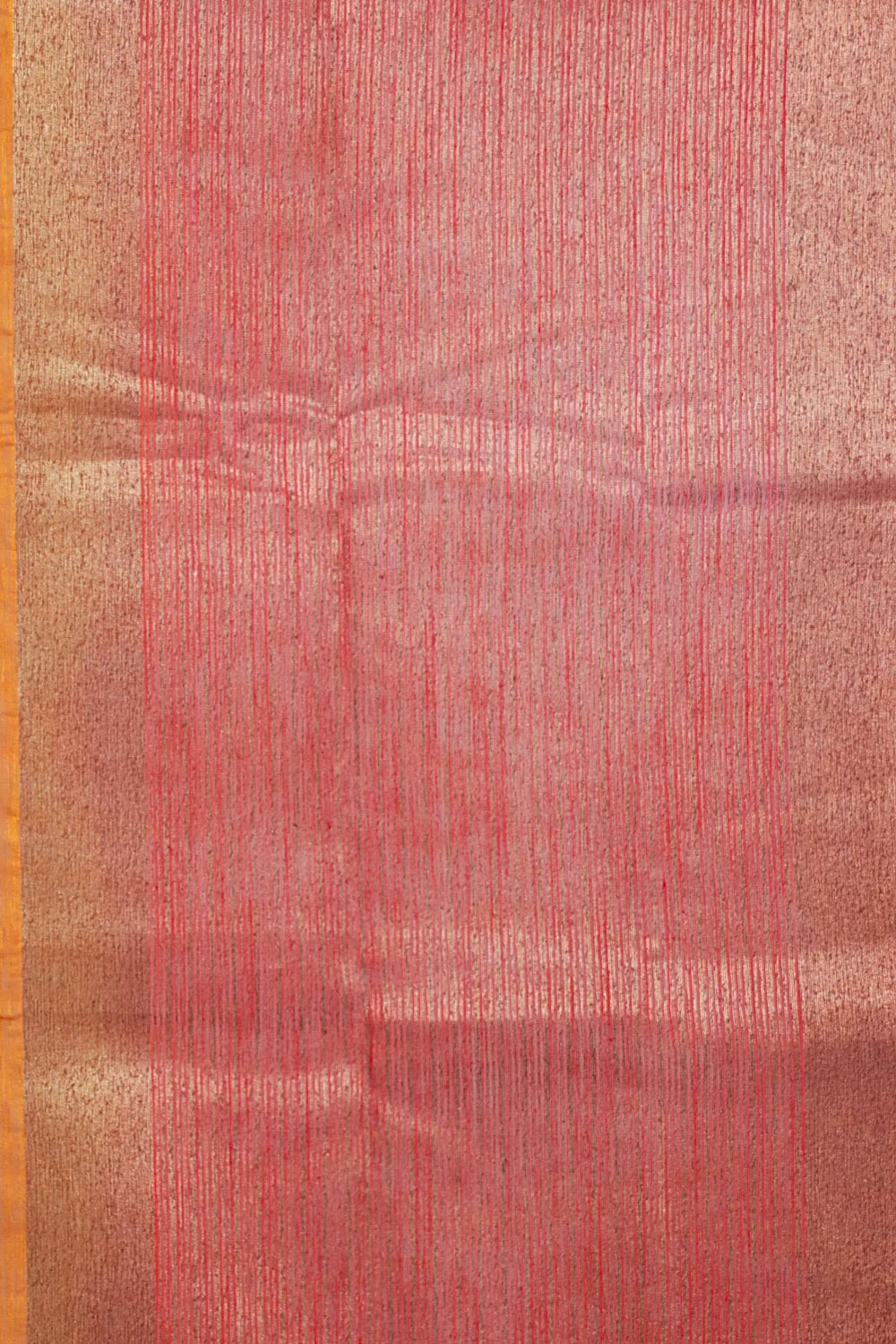 Mustard Yellow Semi Linen Saree