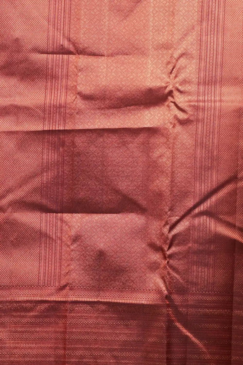 Wine Red Kancheepuram Silk Saree