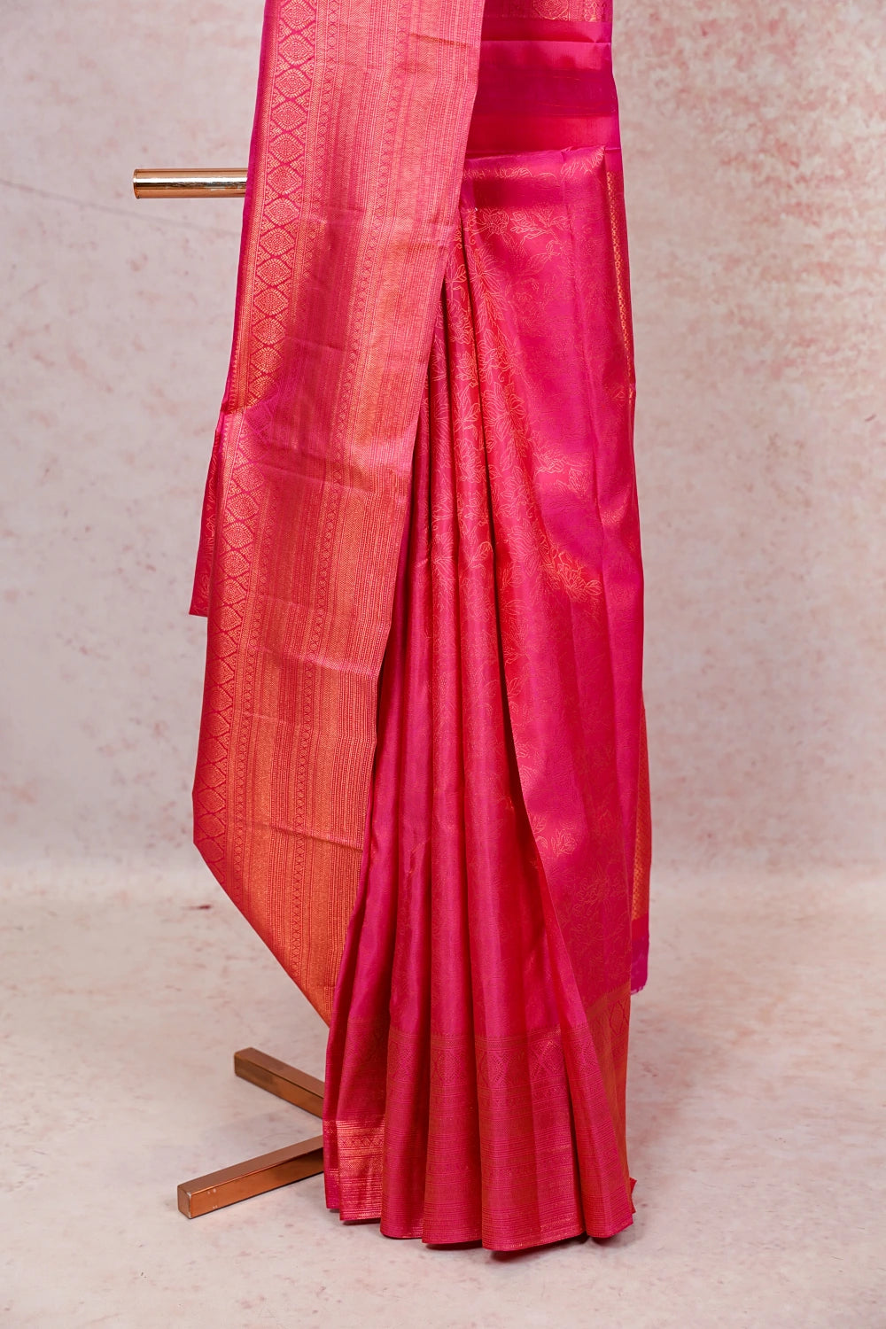 Red Rose Kancheepuram Silk Saree