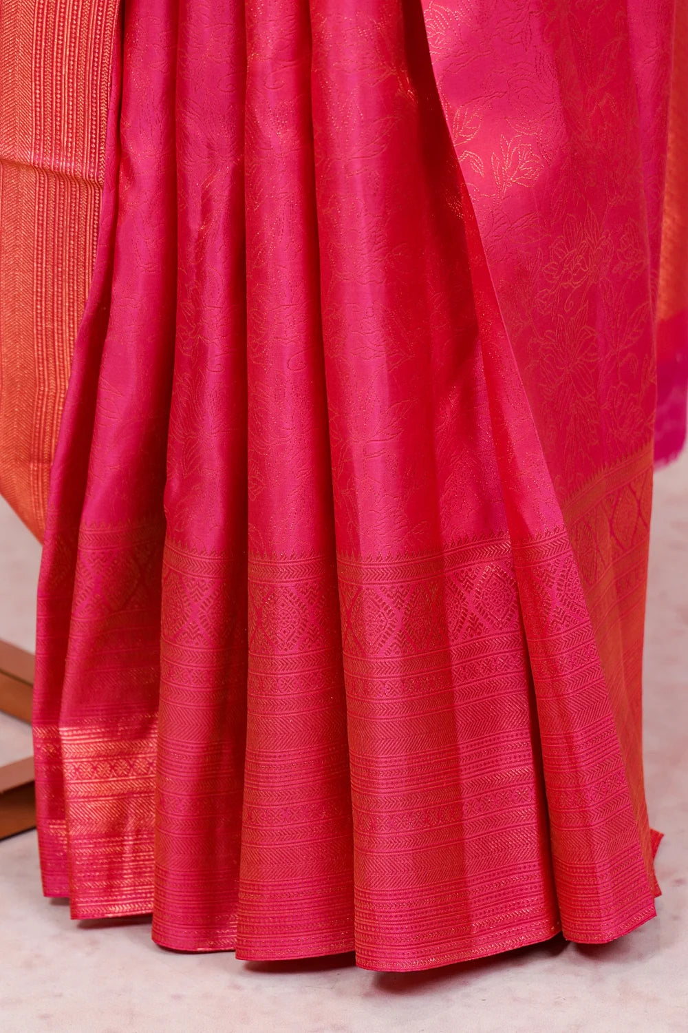 Red Rose Kancheepuram Silk Saree