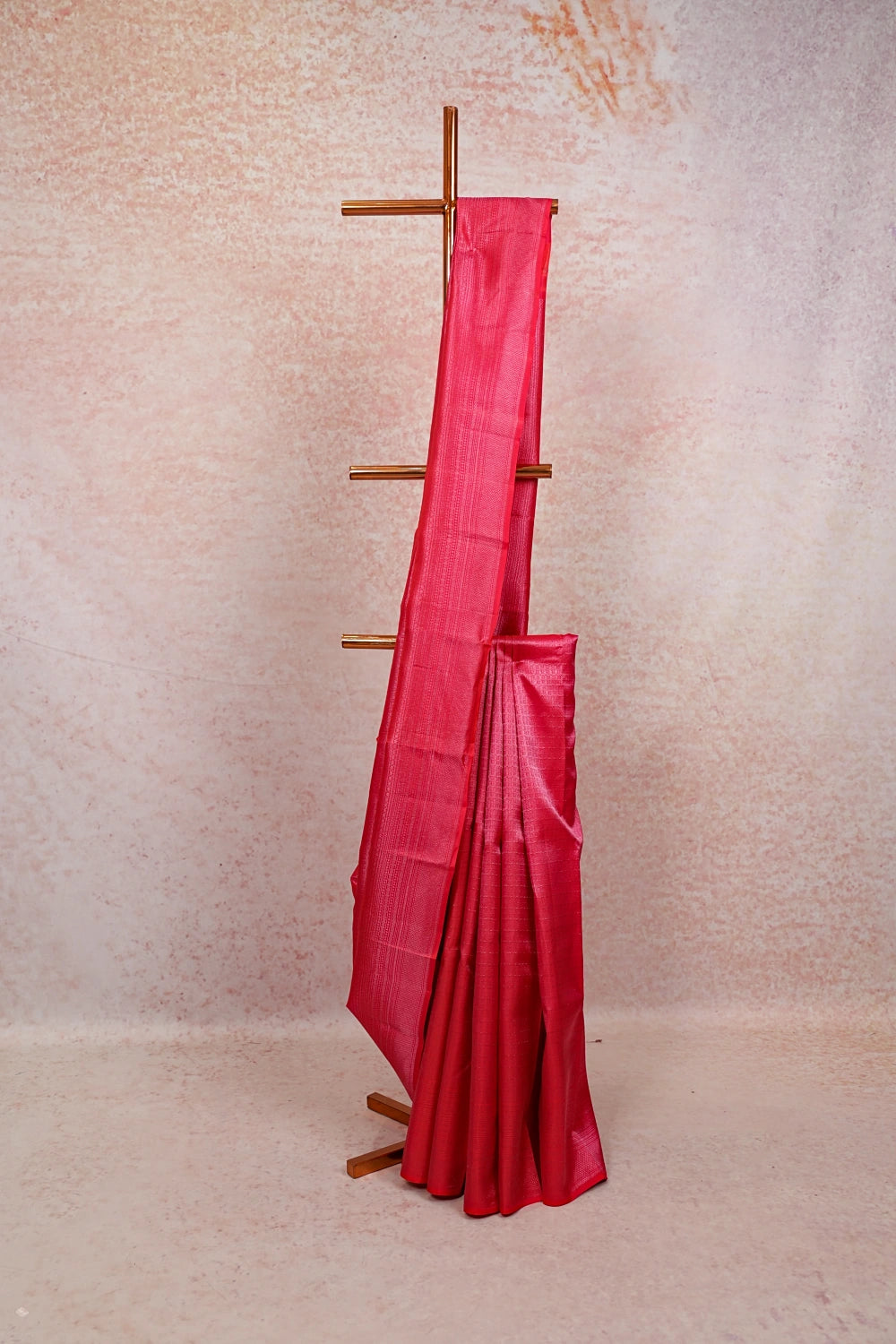 Rani Pink Kancheepuram Silk Saree