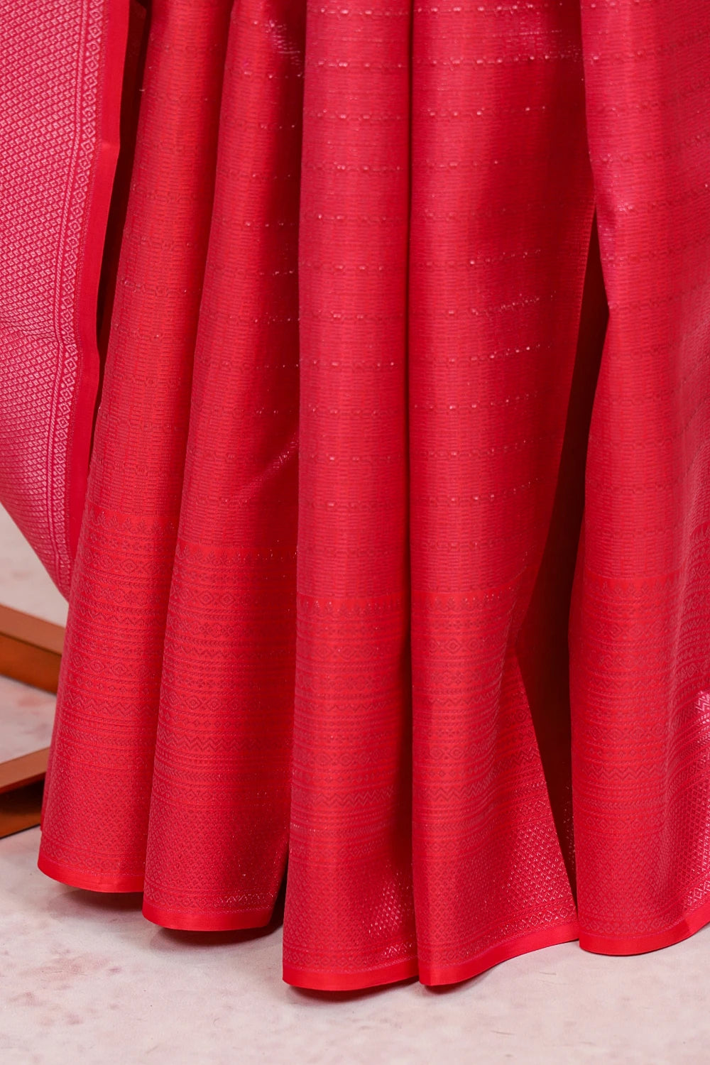 Rani Pink Kancheepuram Silk Saree