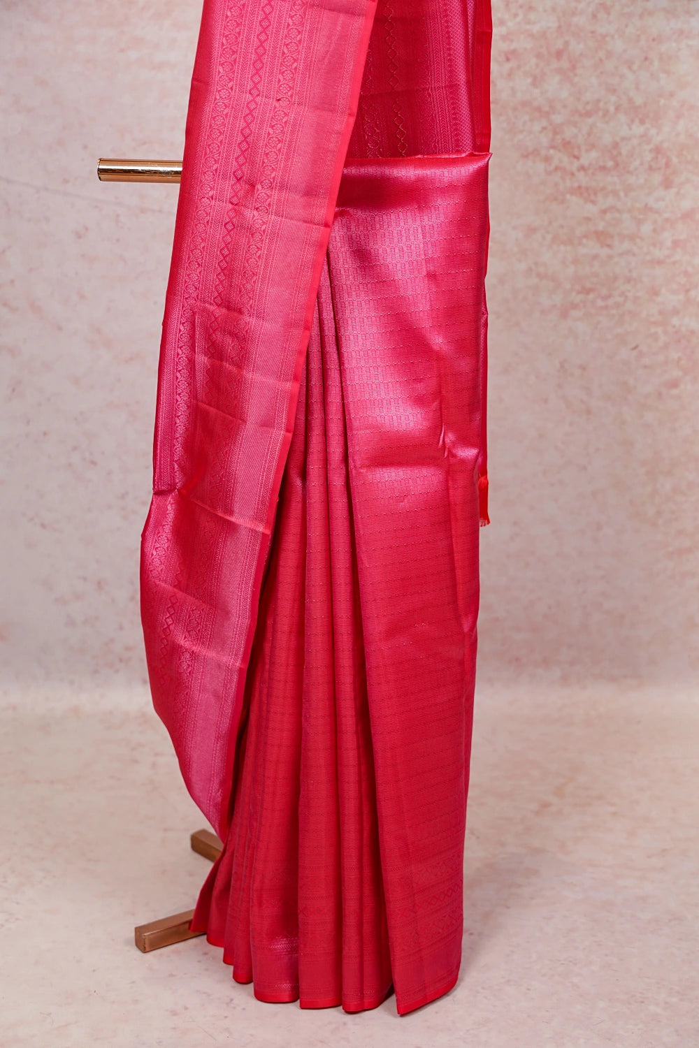 Red Rose Kancheepuram Silk Saree