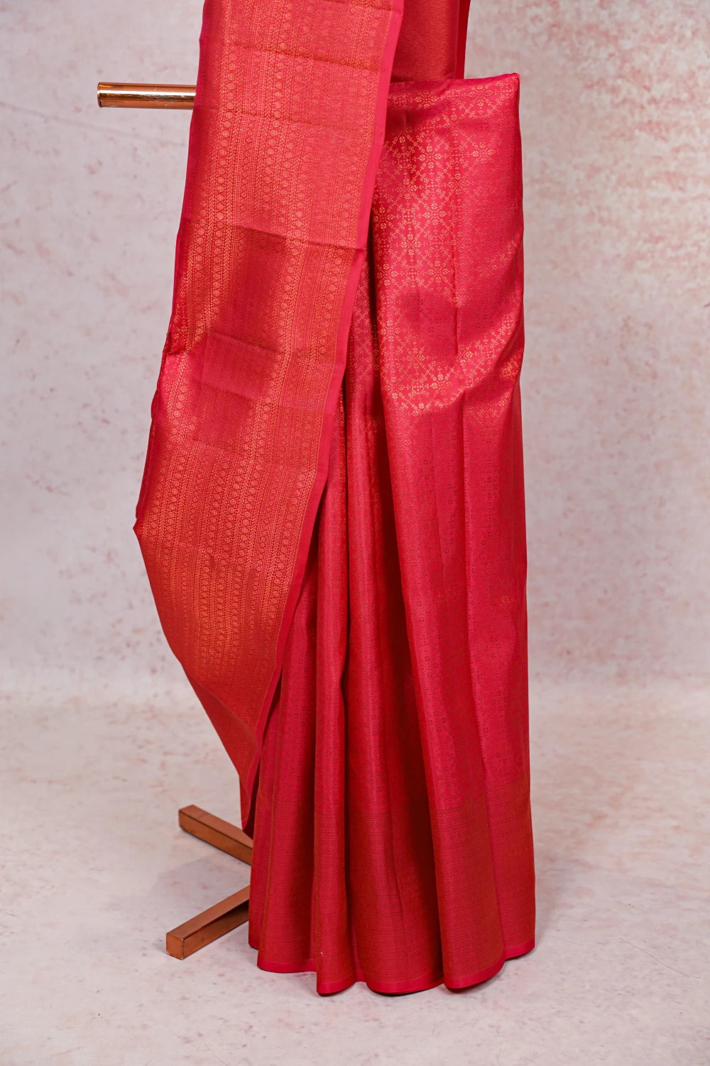 Red Kancheepuram Silk Saree