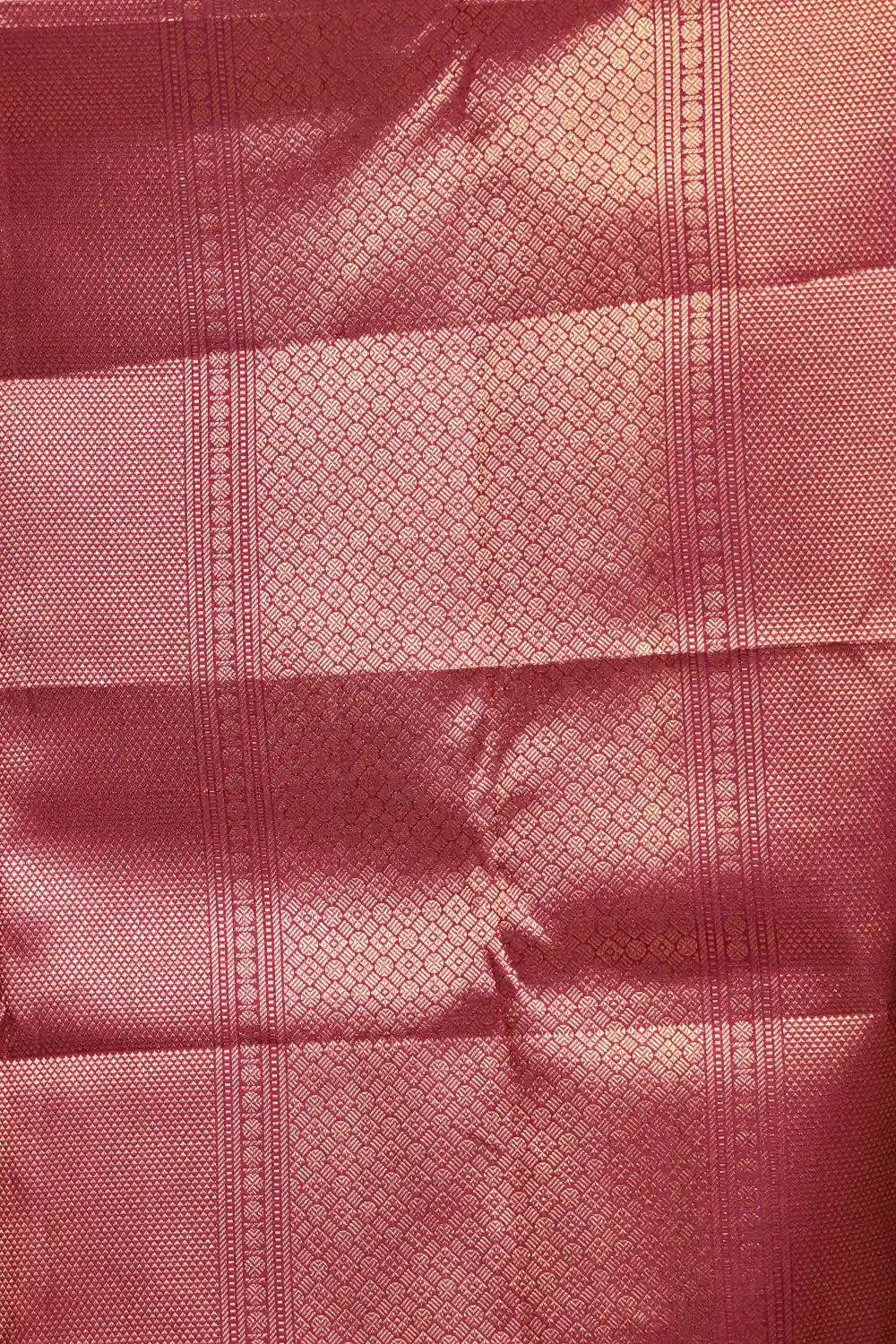 Wine Red Kancheepuram Silk Saree