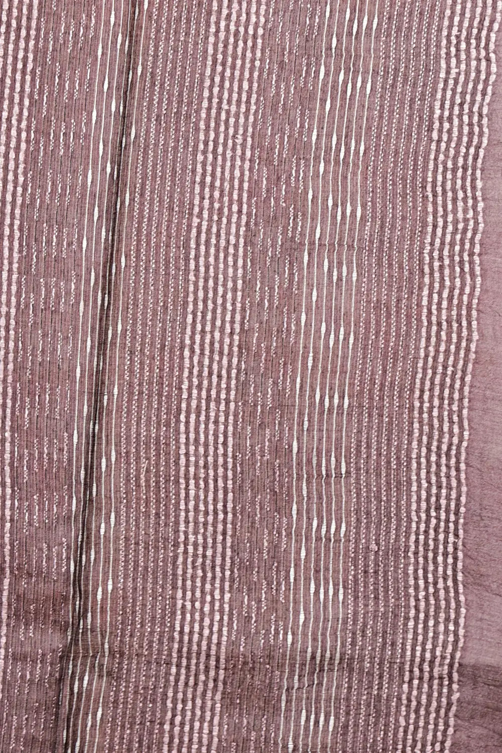 Dark Grape Wine Color Jute Silk Saree