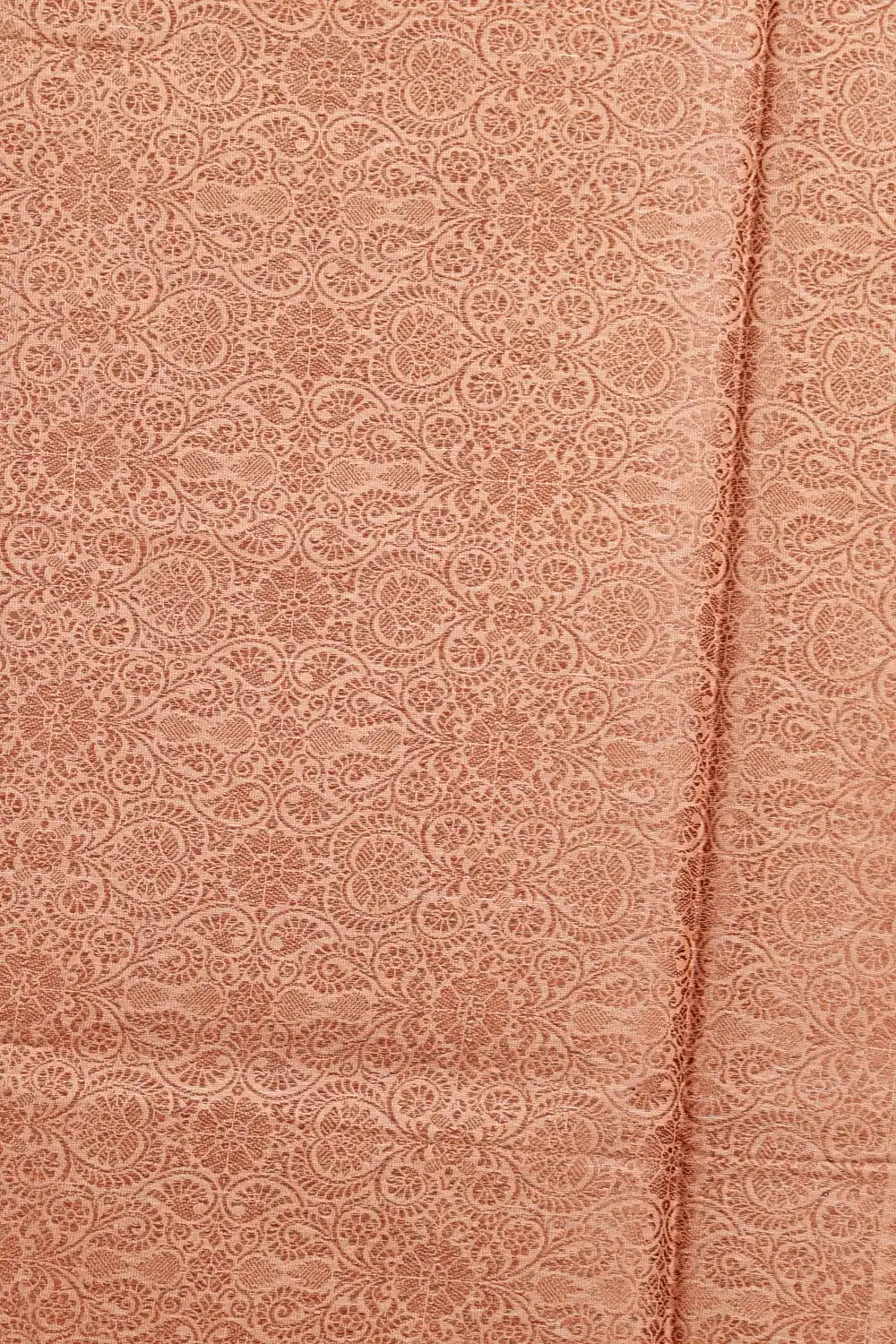 Dark Sandal Tussar Silk Saree