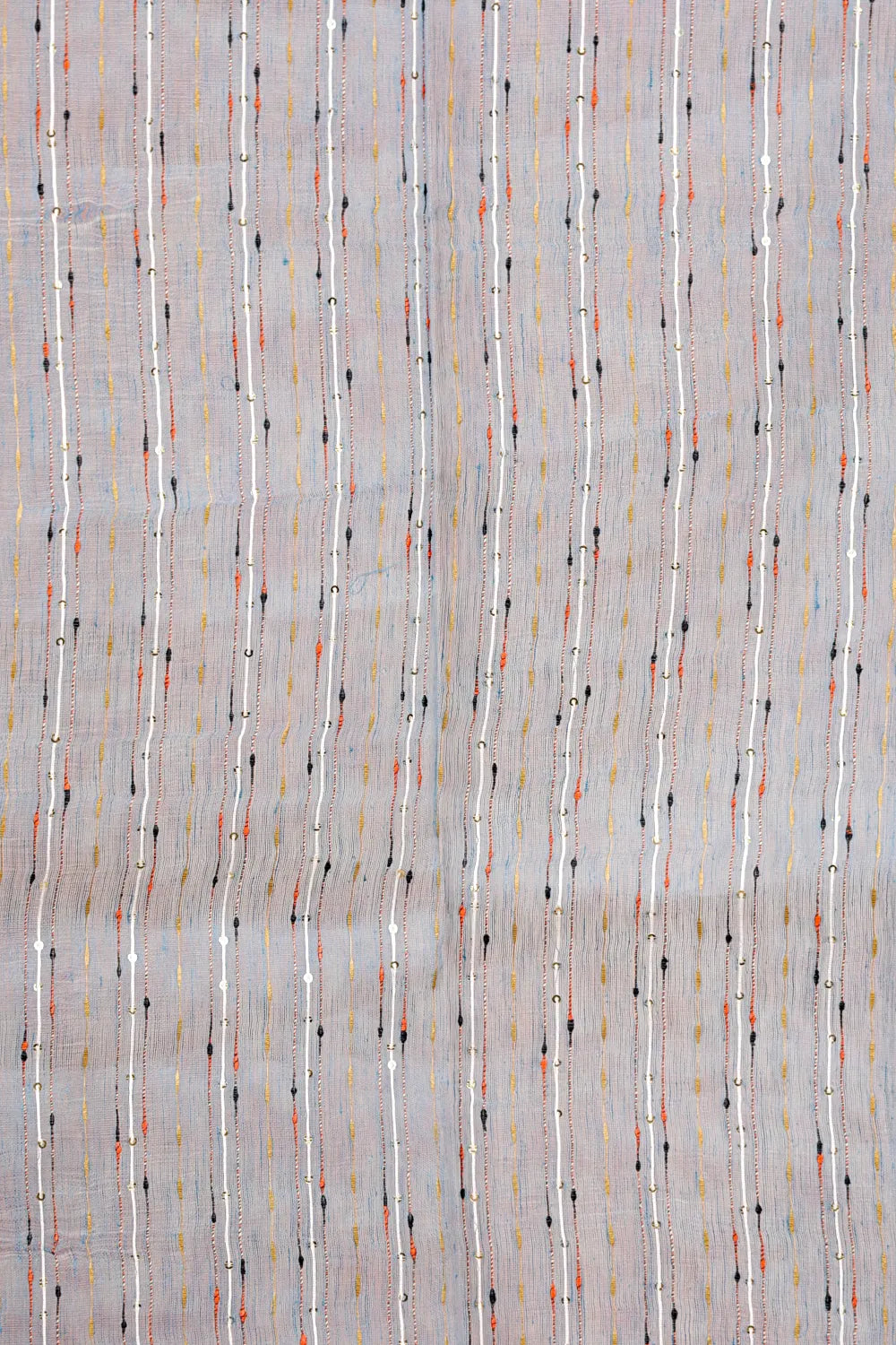 Sky Blue Semi Tissue Saree