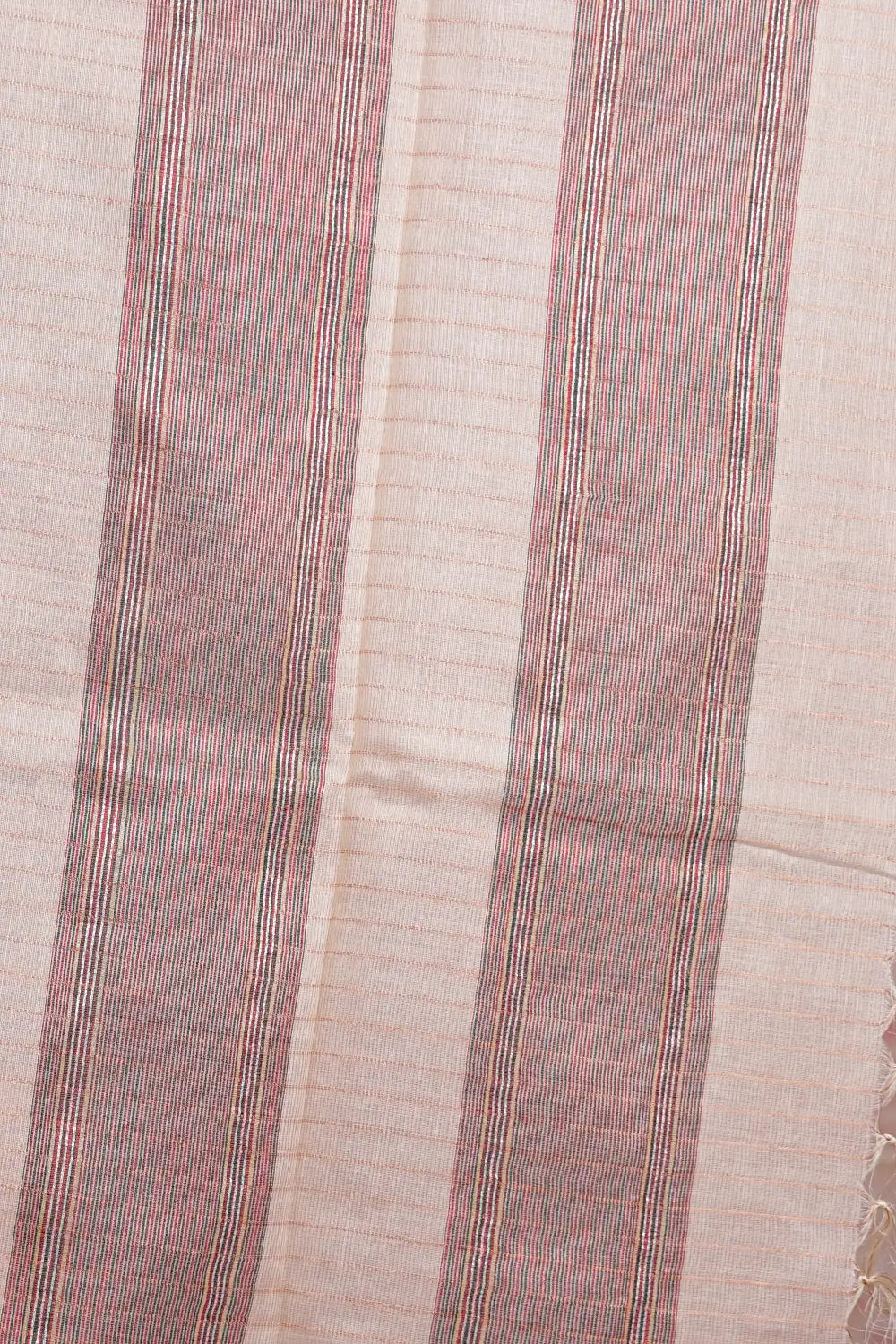 Sandal Tussar Silk Saree